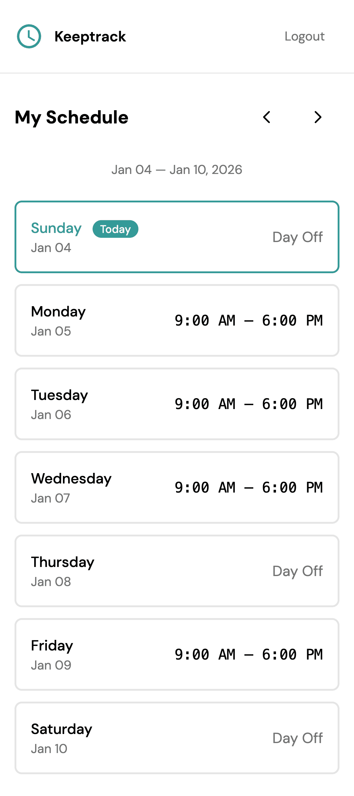 Employee leave request form
